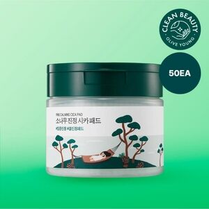 ROUND LAB PINE CALMING CICA PAD 50 Sheets NIB